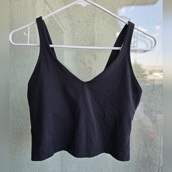lululemon athletica Tops - Lululemon Athletica Black Tank Top